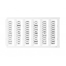 D-NS 5x10  ; Маркировка клемм / D-NS 5x10 (720шт/упак)