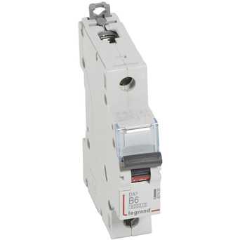 Автоматический выключатель DX3 1П B6A 6000/10kA