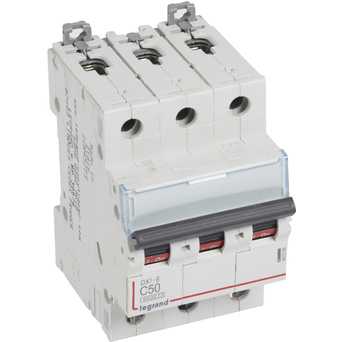 Автоматический выключатель DX3-E C50 3П 6000/6kA