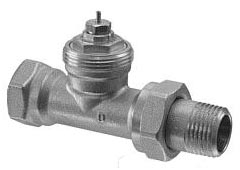 Радиаторный клапан, 2-ходовой, Kvs 0.31…1.41, Dn 20