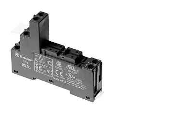 Розетка с винтовыми клеммами (с зажимной клетью) для реле 40.31; применяются модули 99.02, 86.30; в комплекте металлическая клипса 095.71; версия: синий цвет