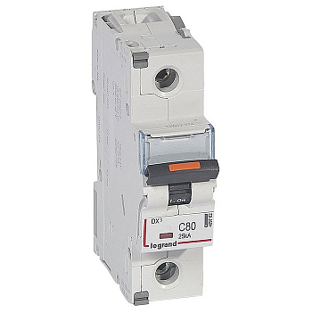 Автоматический выключатель DX3 1П C80 25кА