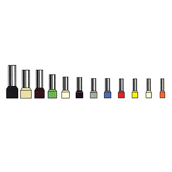 Наконечник изолированный IKY 0,75/8 (500шт/упак)