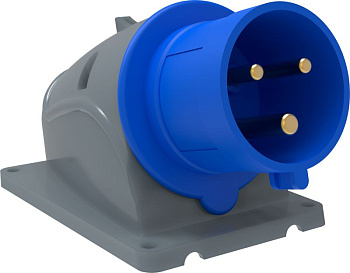 MAGNUM Вилка стац. ССИ-523 32А-6ч 220В 2P+PE IP44 IEK