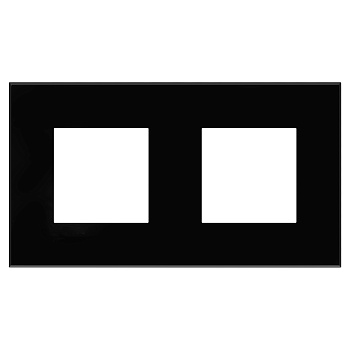 Рамка "Avanti", "Черный квадрат", 2 поста (4 мод.)