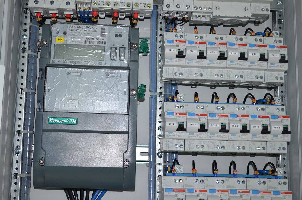 Квартирный электрощит ул. 1905 года