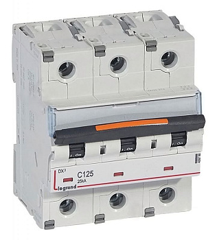 Автоматический выключатель DX3 3П C125 25кА
