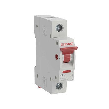 Выключатель нагрузки модульный YON max типа MSD, 1 полюс, 80А