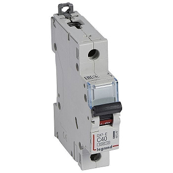 Автоматический выключатель DX3-E C40 1П 6000/6kA Автоматический выключатель DX3-E C40 1П 6000/6kA