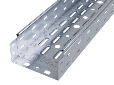 Лоток перфорированный 150х80 L 3000, цинк-ламельный
