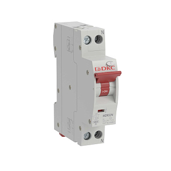 Компактный автоматический выключатель дифференциального тока YON max типа MDR, 1P+N, 30mA, 32A, хар-ка C, 6kA, тип А