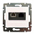 Розетки двойные Legrand Valena RJ11 и RJ45 (белая)    770080